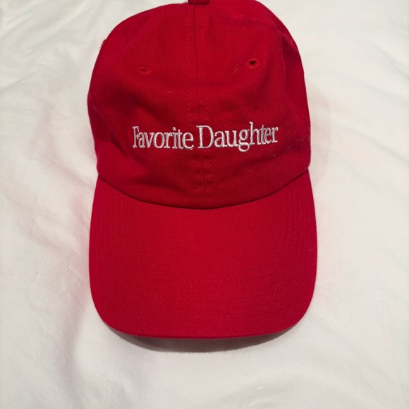 Favorite Daughter Red Baseball Cap - Picture 4 of 6